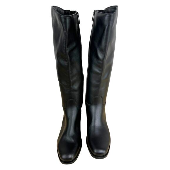 La Canadienne NWOB Sasha Waterproof Knee High Leather Riding Boots Black Size 7 - Picture 5 of 9